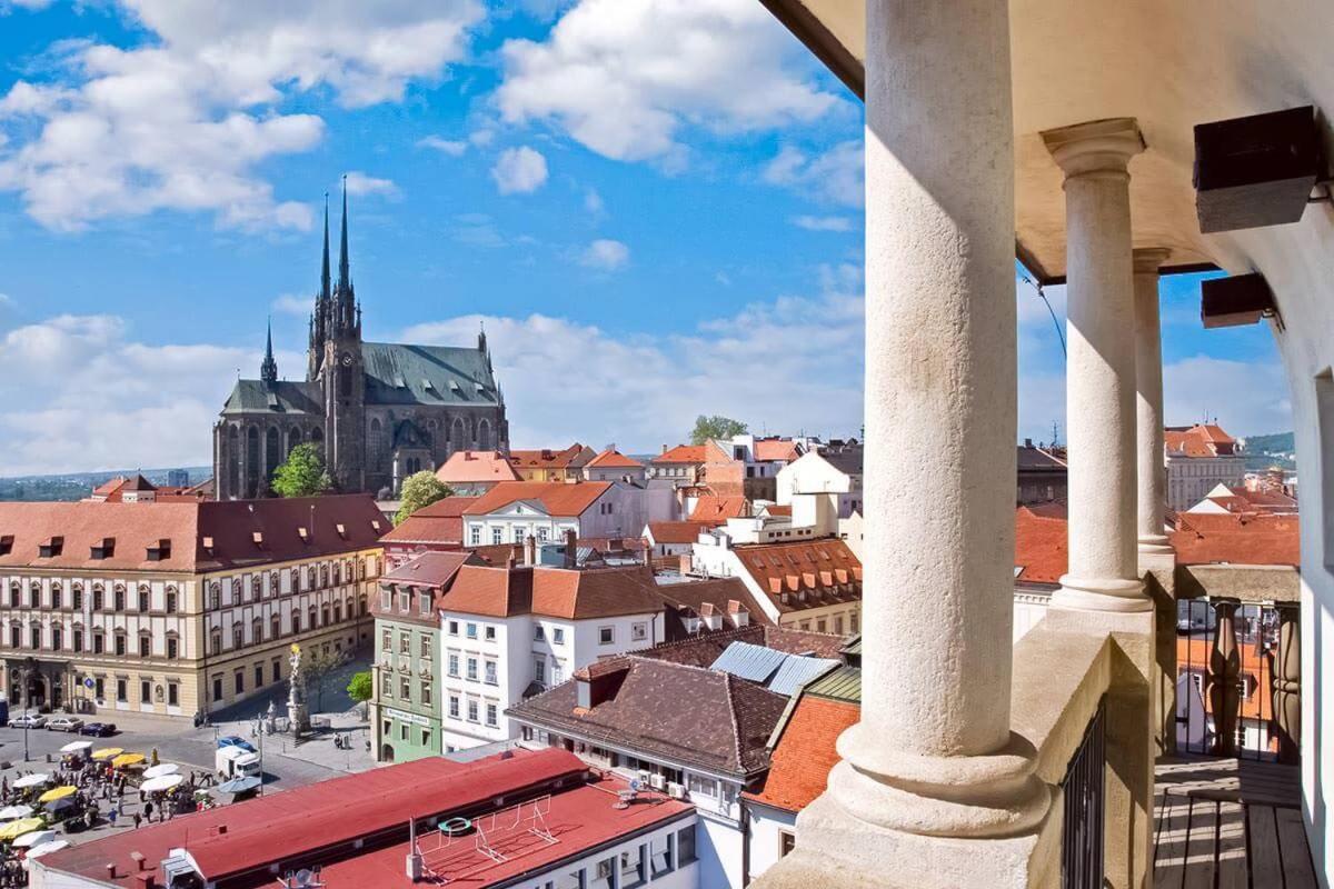 ブルノDowntown Flat Under Spilberk Castleアパートメント エクステリア 写真